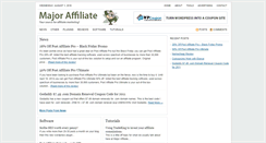 Desktop Screenshot of majoraffiliate.com