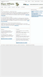 Mobile Screenshot of majoraffiliate.com